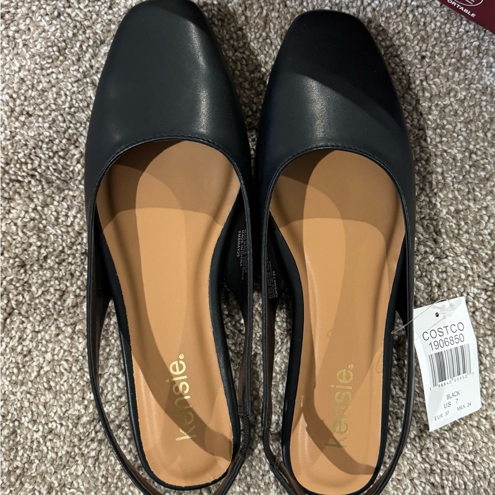 Kensie Women's Black Flats